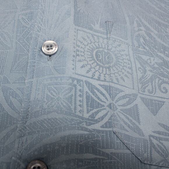 Medium JackO'Neill Aloha Shirt SkyBlue ShortSleeve Collar AlloverPrint Outdoor - Picture 6 of 10